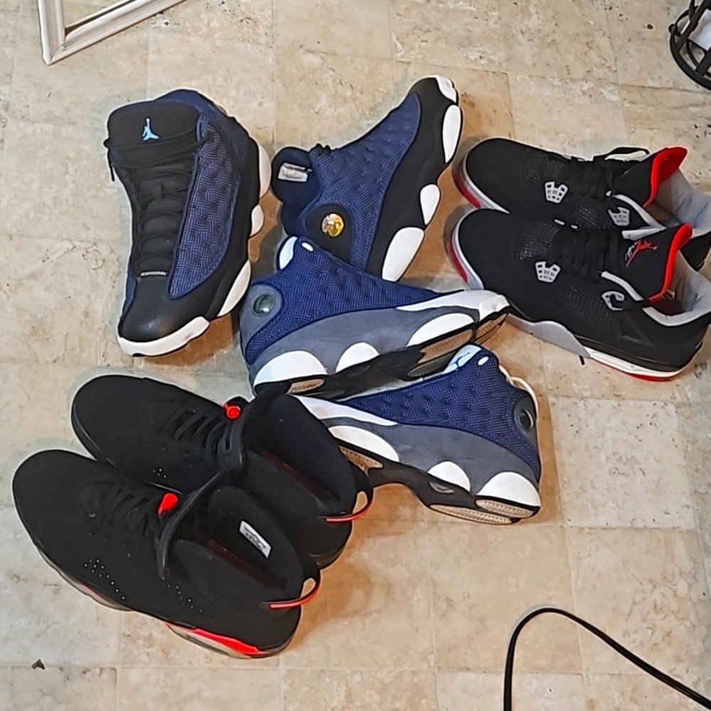 Nike air jordan 4s 13s 6s